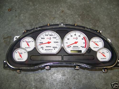 Autometer Lunar Gauge Cluster for 99-04 Cars - Ford Mustang Forums