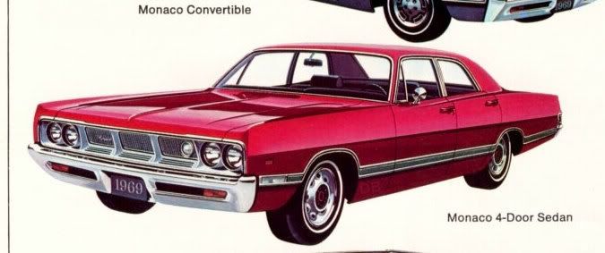 It's a'69 Dodge Monaco Best comparison pic I could find is this one from