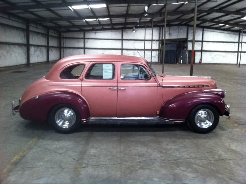 1940 chevy 4 door sedan New: A