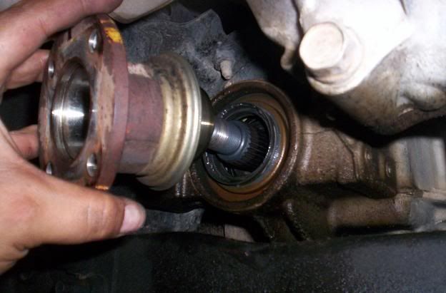 Nissan titan front pinion seal replacement #10