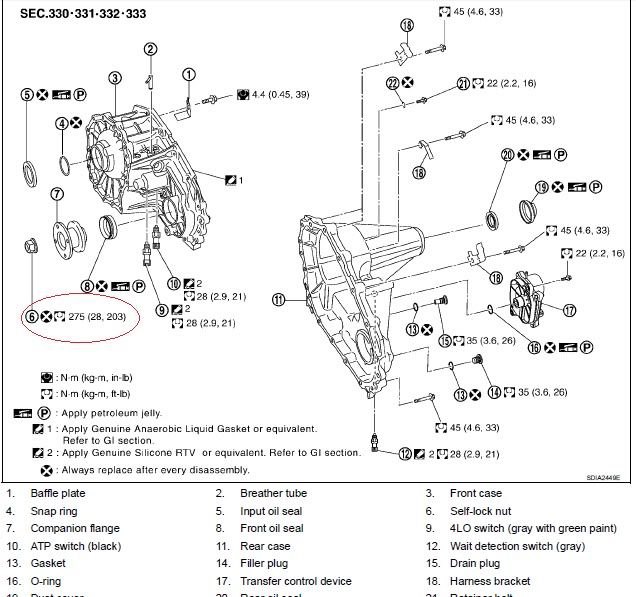 Nissan titan torque specifications #6