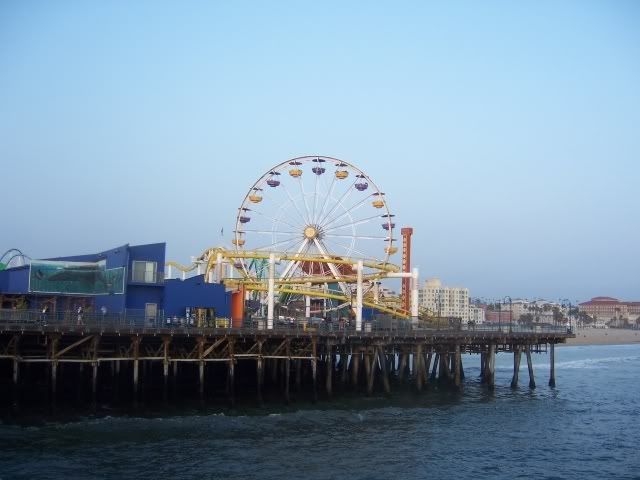 Santa Monica Pier Ferris Wheel Pictures, Images and Photos