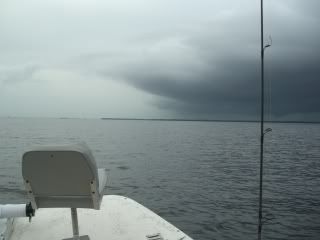storm coming down The storm coming in from the right now.