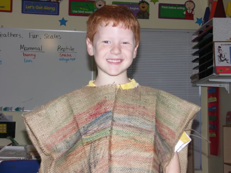Ty Ty in his Joseph Coat
