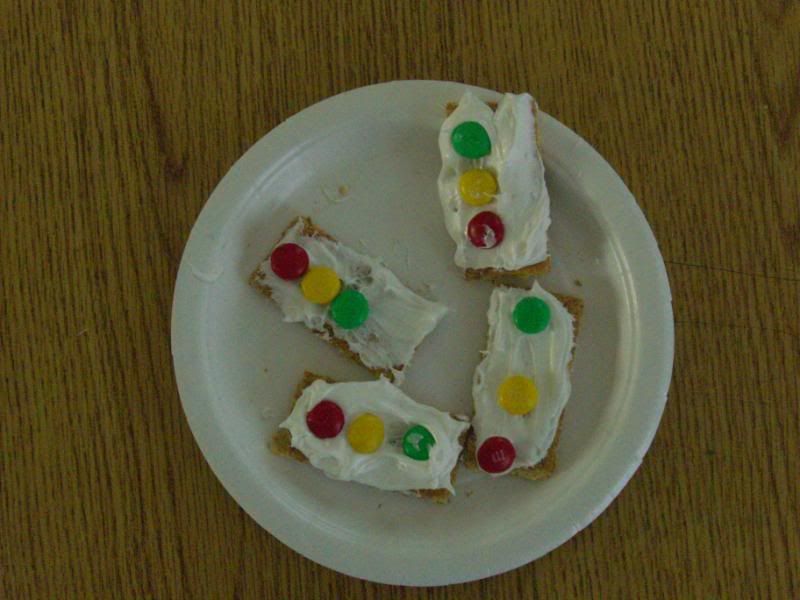 finishedcookie Traffic Lights!