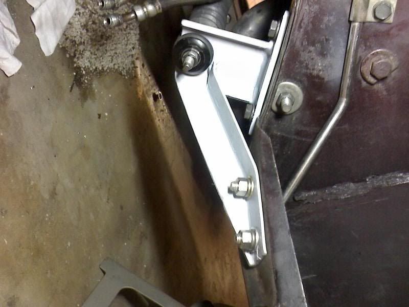 power steering drop bracket mod Vintage Mustang Forums