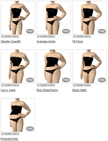 body types women