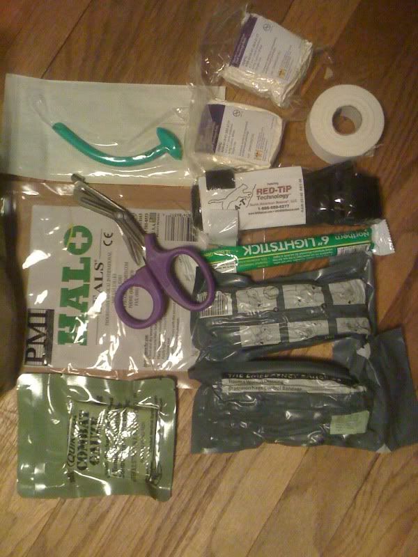Medicine For The SelfReliant Individual First Aid Kit or Blow Out Kit Contents