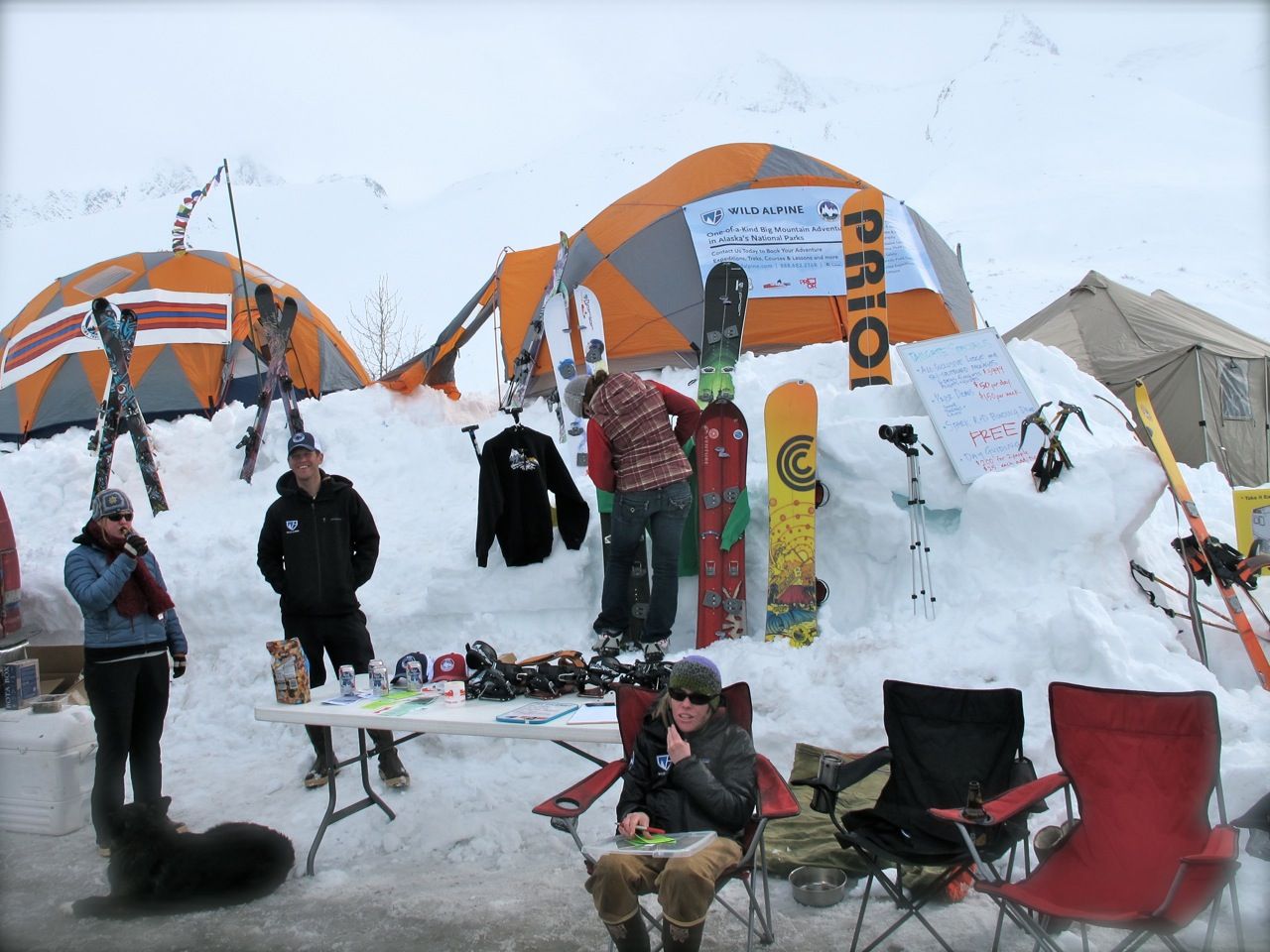 Camping Out at Tailgate TAILGATE ALASKA