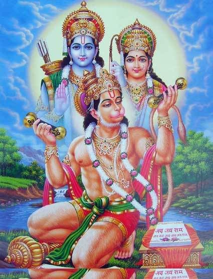 Jai Hanuman, indische Götter