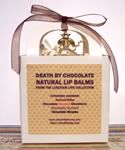 NEW!  Natural Beeswax Lip Balm Collection, "Death by Chocolate"!  Makes a Great Gift!
