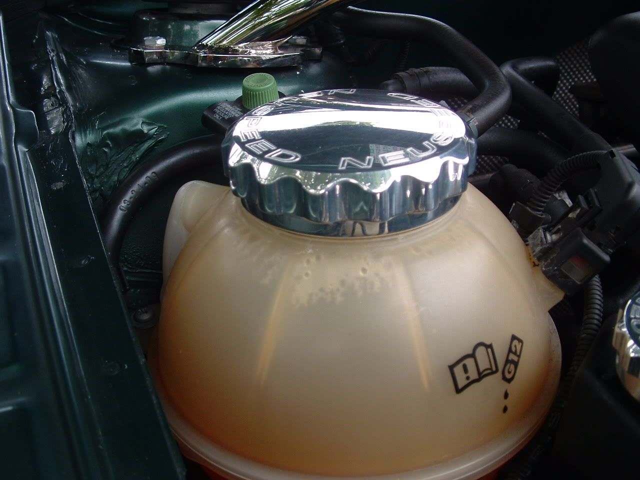 FS NEUSPEED Polished Aluminum Water Reservoir Cap fro MK4 VW Vortex