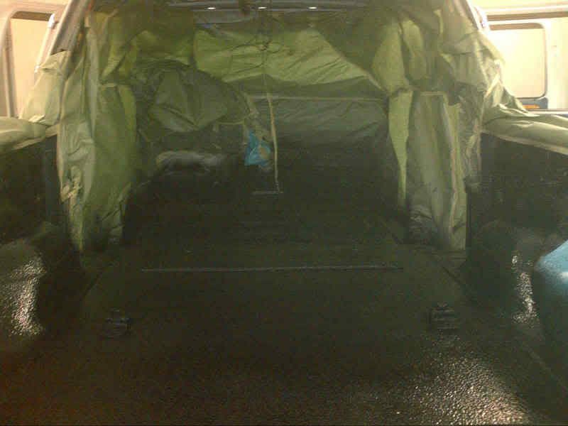 BedLiner over Sound Deadner Bronco Forum Full Size Ford Bronco Forum