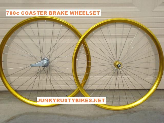 700c coaster brake wheel