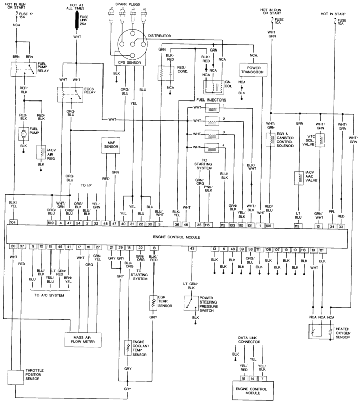 1985 Nissan 300zx radio wiring diagram #8