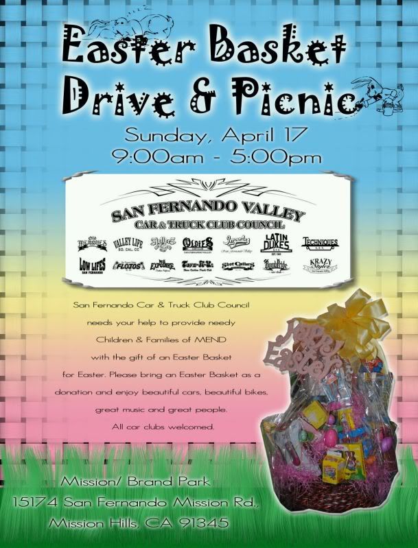 San Fernando Valley Council Easter Basket Drive