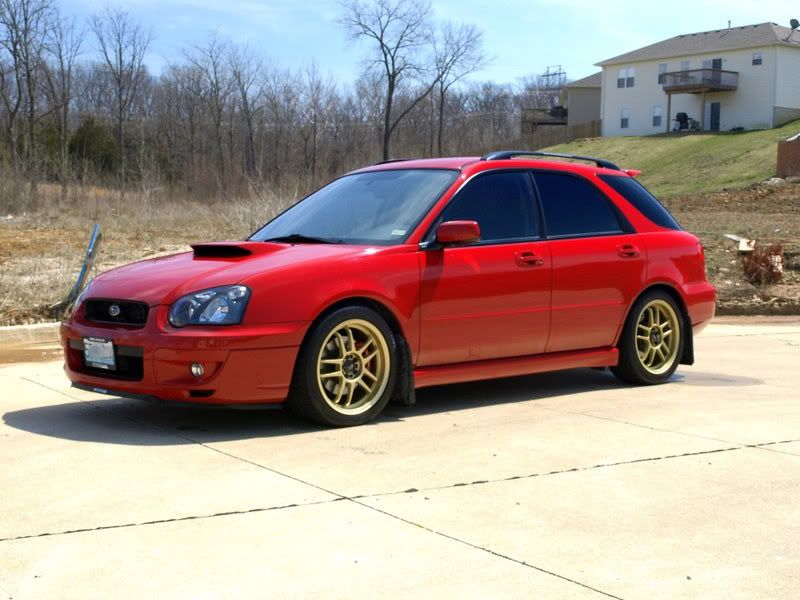 Red Wrx Wagon