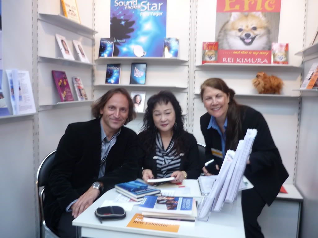 Eric in Frankfurt with me and my publishers