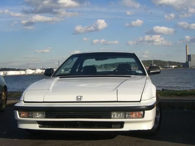 1990 Honda prelude si alb