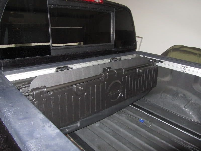Nissan titan collapsible storage tool box #5