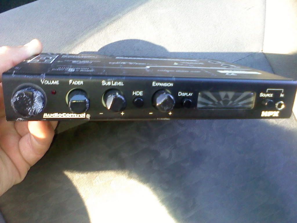 Rare Audiocontrol HPX...basically an epicenter w/ 6ch's out, xovers