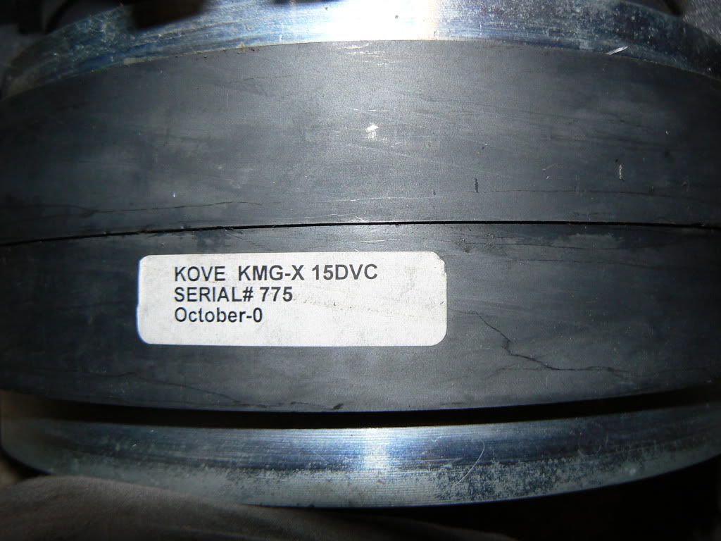 Kove Armageddon 15 Motor/Basket, TC9 Motor/Basket, Pioneer DEH-P5800MP