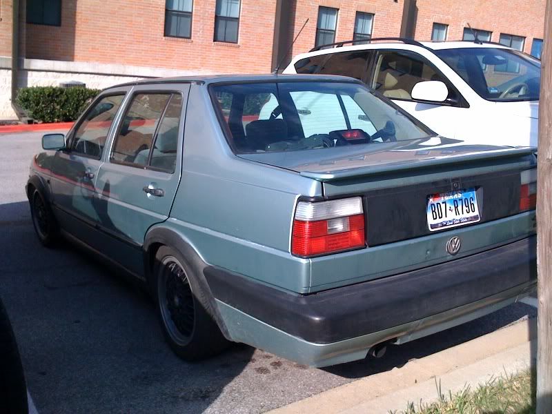 Calypso Green and Raceland Coilover content inside VW Vortex