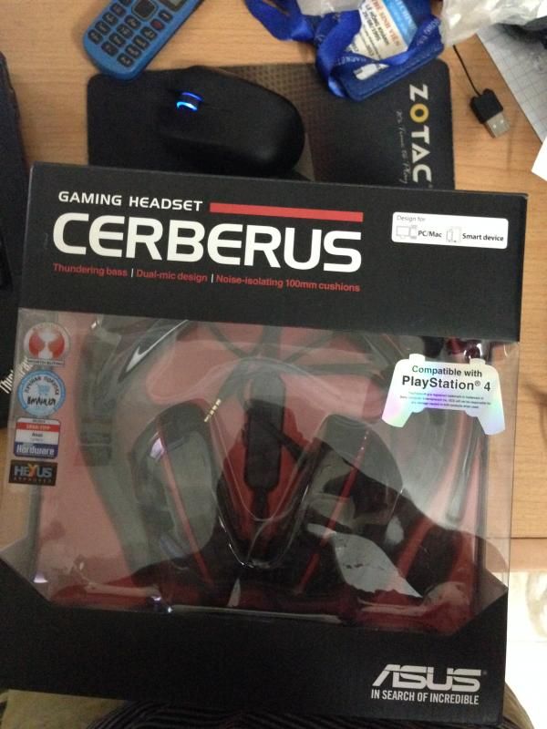 BÁN HEADPHONE ASUS CEBERUS new 100%