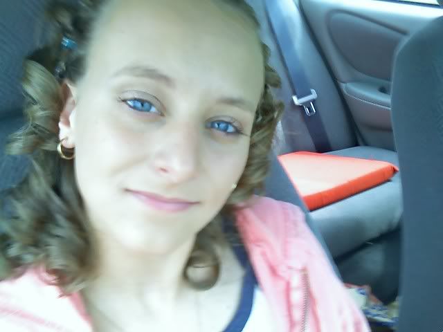 In the car before Prom
