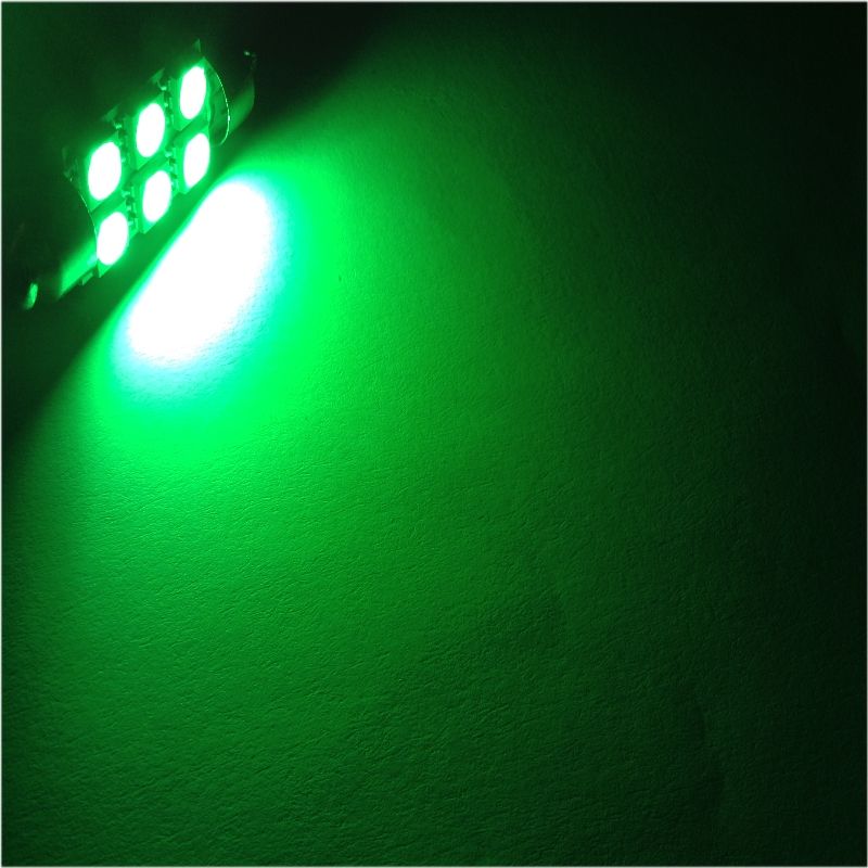 42mm green LED