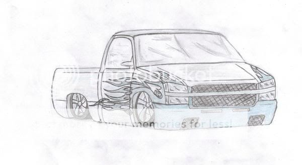 Some Of My Drawings Page1 - Mini Truckin Forums at Truck Trend Magazine