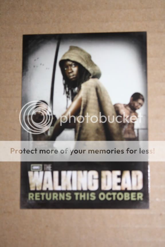 2012 SDCC The Walking Dead Season 3 Promo Cryptozoic SDCC1 Michonne