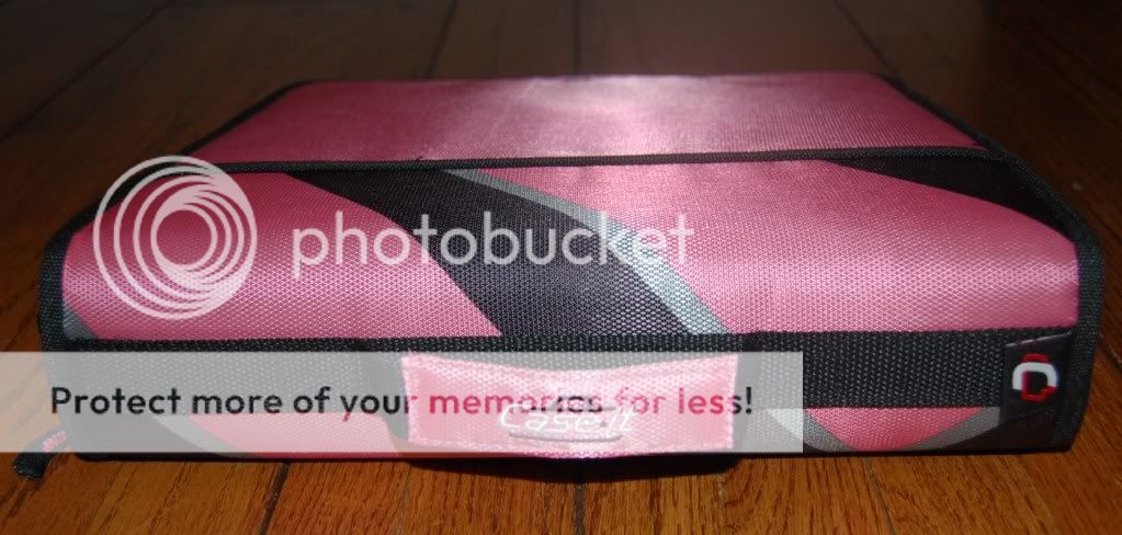 Pink Double Coupon Zipper Binder Extreme Organizer 50 Catagories 52 Pages