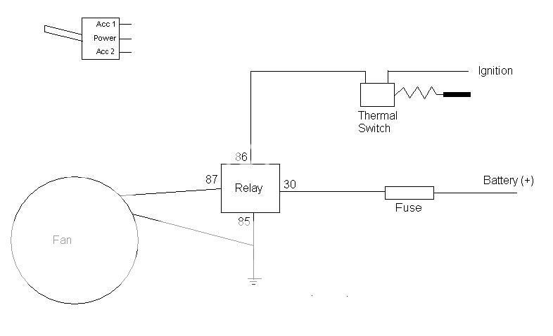 Thermo Fan Switch Wiring Diagram
